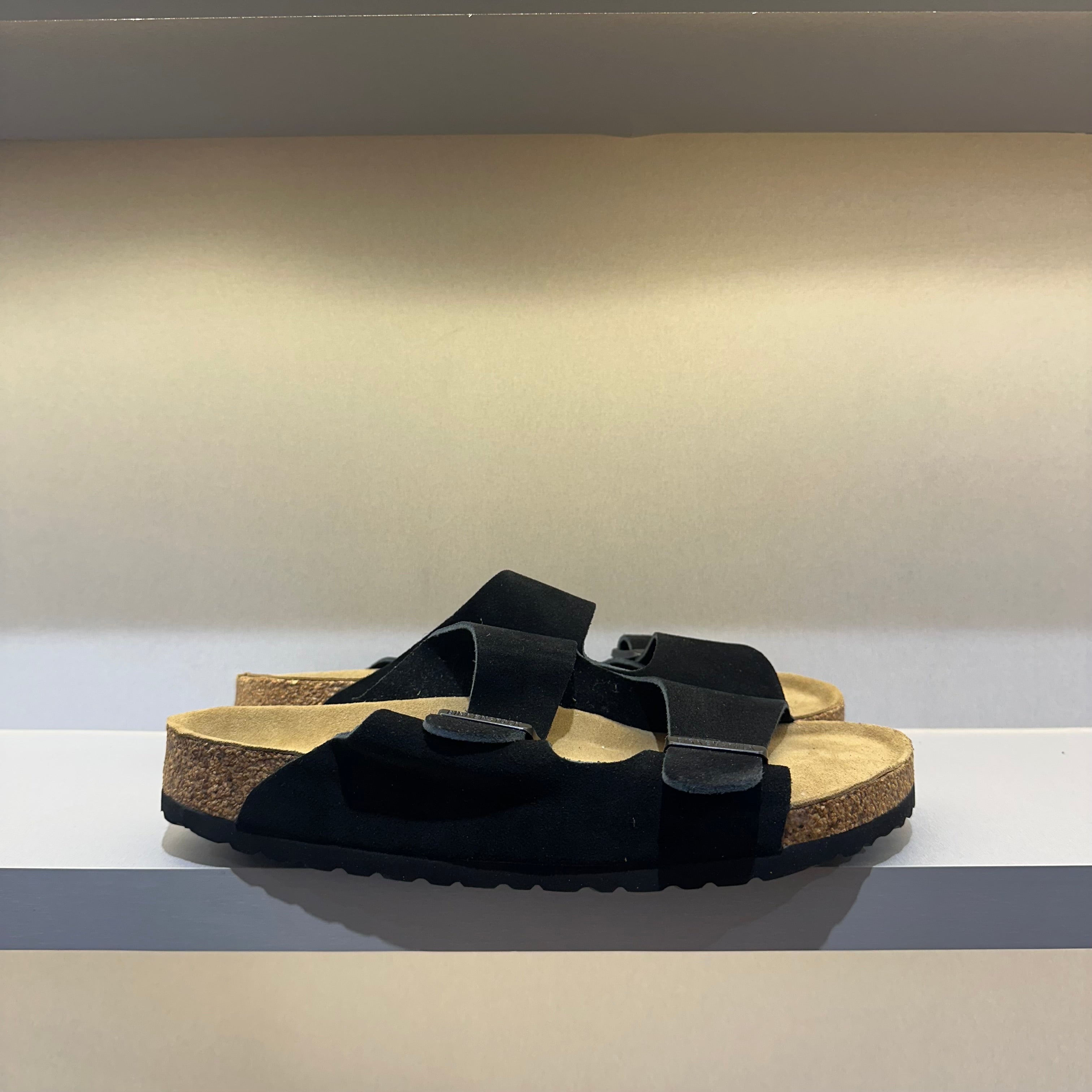 Birkenstock Arizona Soft Footbed Suede Black (Pronta Entrega)