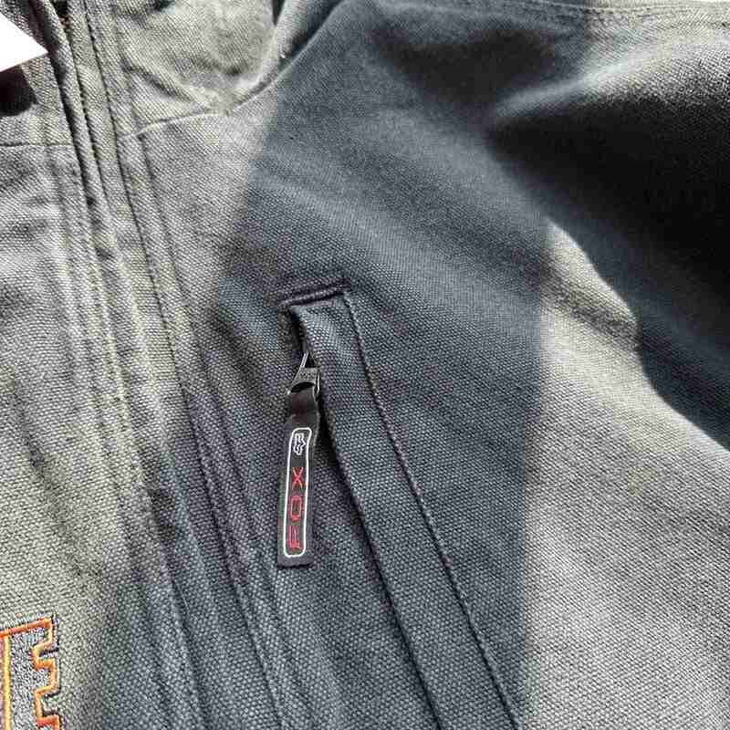 Jaqueta Supreme x Fox Racing Hooded Work Black