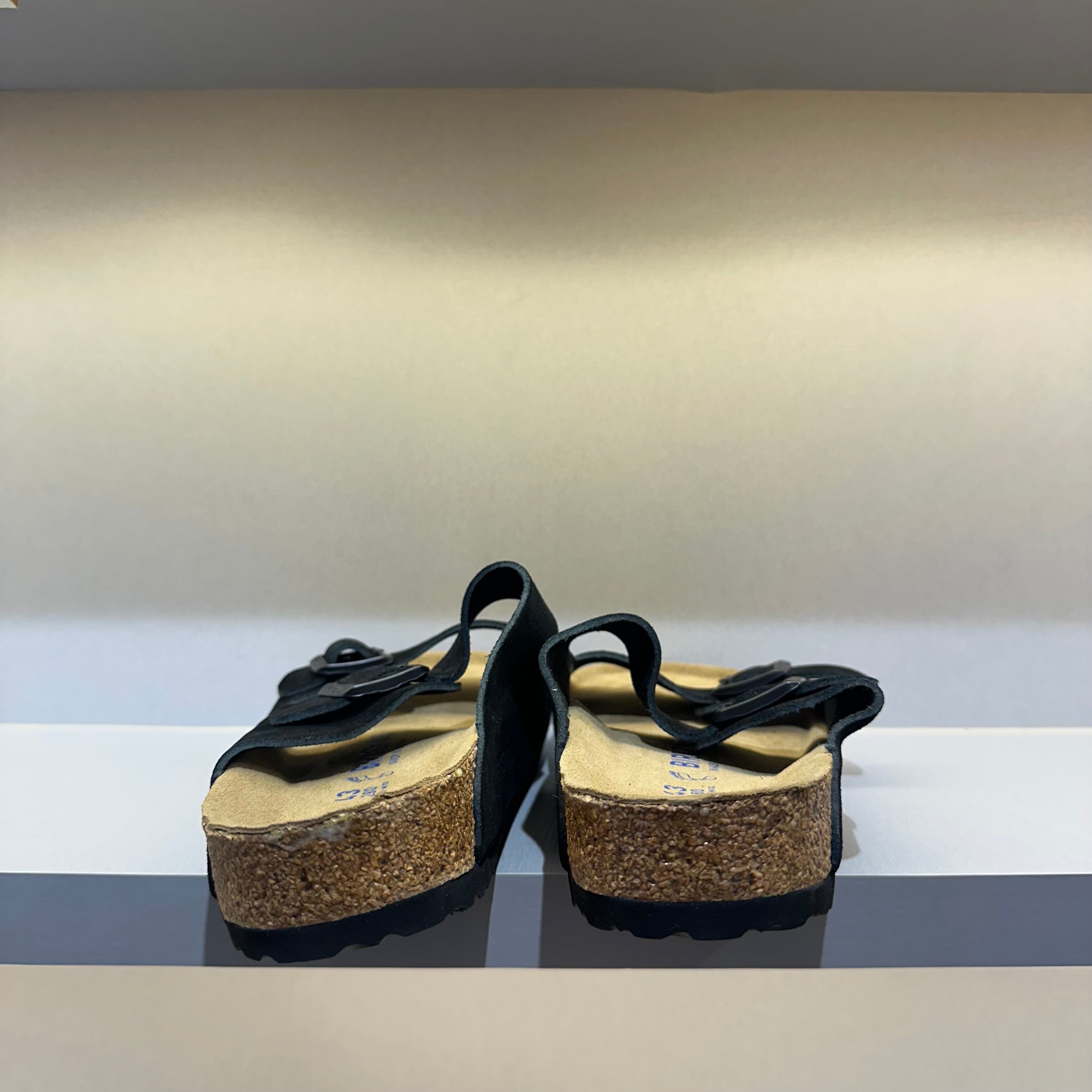 Birkenstock Arizona Soft Footbed Suede Black (Pronta Entrega)