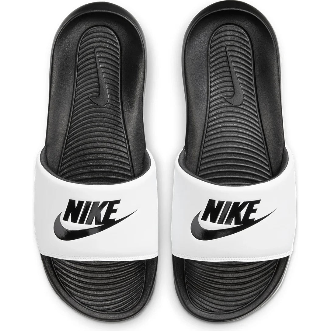 Chinelo Victori - Slide - Branco e Preto