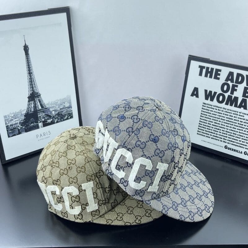 Boné Gucci GG Canvas Baseball Beige