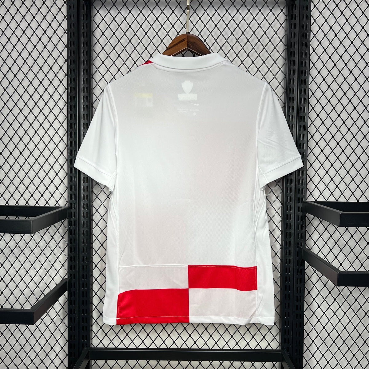 Camisa Croácia Home 24/25 - Torcedor Masculina