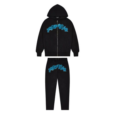 Conjunto Trapstar Wildcard Chenille BlueBlack
