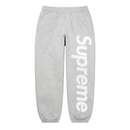Calça Supreme Satin Appliqué Cinza
