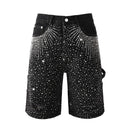 Bermuda Purple Brand Jeans Crystal Black