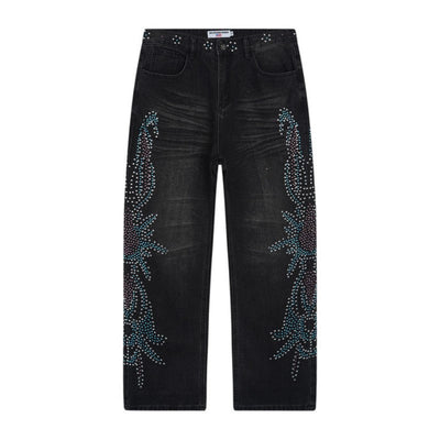Calça Vale forever Tsunami Denim Black