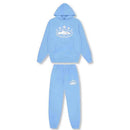 Conjunto Moletom Corteiz 5 Starz Alcatraz Azul