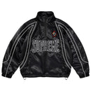 Jaqueta Supreme Satin Piping Pullover Black
