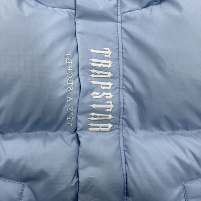 Jaqueta Puffer Trapstar Decoded 2.0 Ice Blue