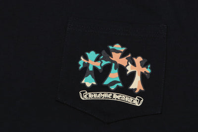 Camiseta Chrome Hearts Cemetery Cross Logo