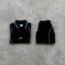 Conjunto Corteiz Island Pique Polo Preto