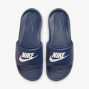 Chinelo Victori - Slide - Azul Escuro e Branco