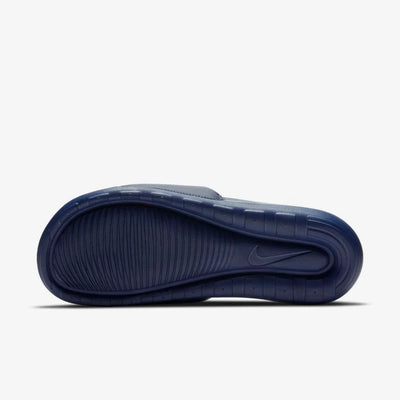 Chinelo Victori - Slide - Azul Escuro e Branco
