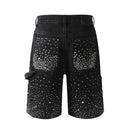 Bermuda Purple Brand Jeans Crystal Black