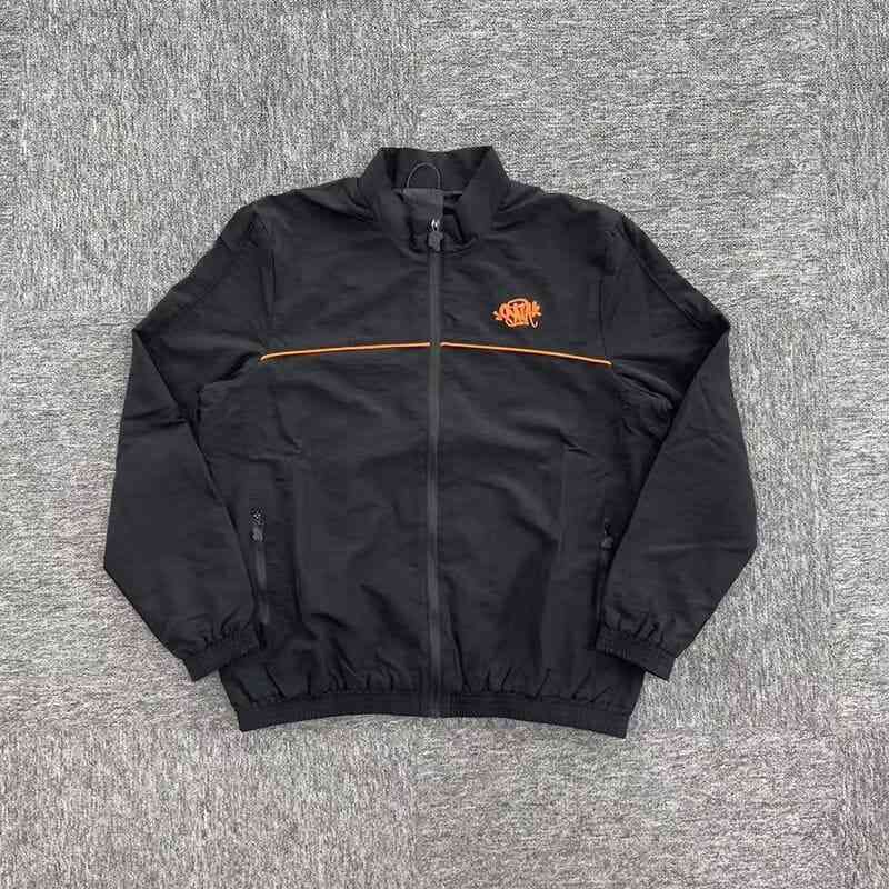 Conjunto Synaworld 'Syna Logo' Shell Black/Orange