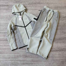 Conjunto Nike Tech Fleece Pro Wear Cinza