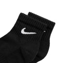 Meias Nike Everyday Cushioned Ankle Socks 3 Pares Preto