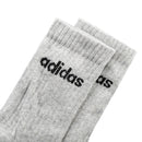 Meias Adidas Cushioned Linear Crew Socks 6 Pares Branco, Preto e Cinza