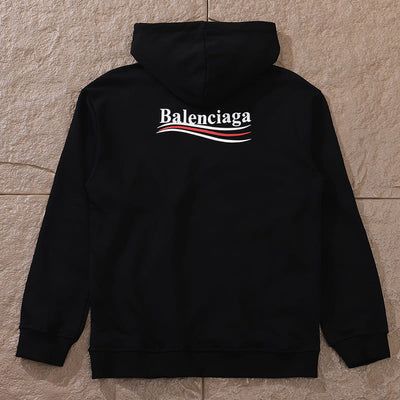 Moletom Balenciaga Political Campaign Fit Black