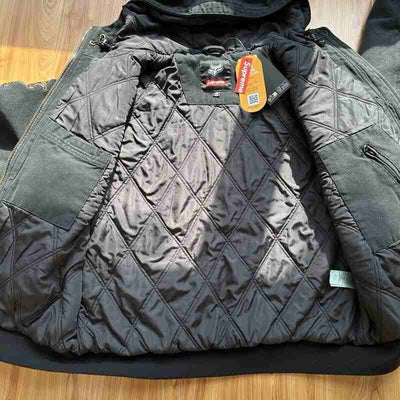 Jaqueta Supreme x Fox Racing Hooded Work Black