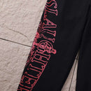 Calça Corteiz x 21 Savage Slaughter Gang Preta