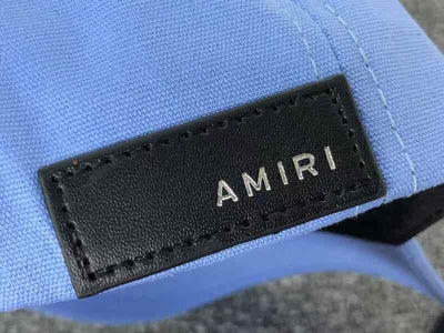 Boné Amiri MA Quad Canvas Azul