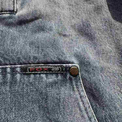 Jaqueta Supreme x Fox Racing Hooded Work Denim