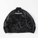 Jaqueta Supreme Satin Piping Pullover Black