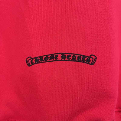 Moletom Chrome Hearts x Matty Boy Flames Vermelho