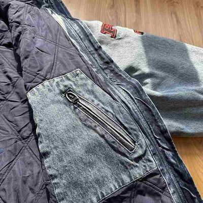 Jaqueta Supreme x Fox Racing Hooded Work Denim