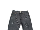 Calça Jeans Gallery Dept. Skull Black