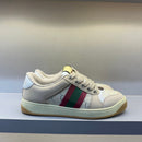 Gucci Screener Cream Leather (Pronta Entrega)