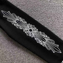 Moletom Chrome Hearts Horseshoe Floral Preto