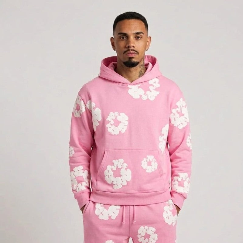 Moletom Denim Tears The Cotton Wreath Pink