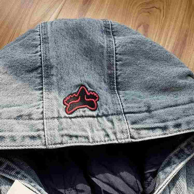 Jaqueta Supreme x Fox Racing Hooded Work Denim