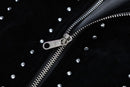 Jaqueta Balenciaga Silver Studs Preta