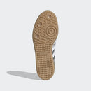 SAMBA OG Silver Metallic Cracked Leather–Confortável