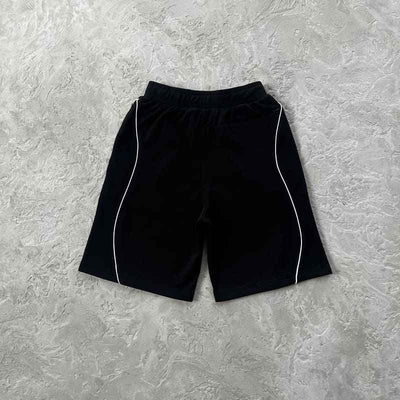 Conjunto Corteiz Island Pique Polo Preto