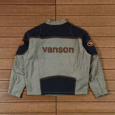 Jaqueta Supreme x Vanson Leathers Cordura Denim