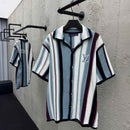 Conjunto Louis Vuitton Crochê Branco/Azul