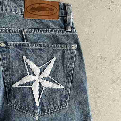 Conjunto Corteiz C-Star Denim Jeans