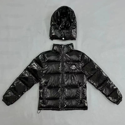 Pronta Entrega - Jaqueta Trapstar Shiny Irongate Detachable Hooded Puffer