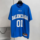 Camiseta Balenciaga Basketball Series Azul