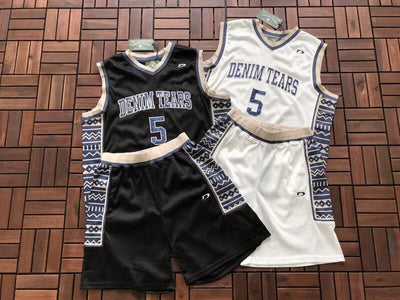 Conjunto Denim Tears Jersey Game Black