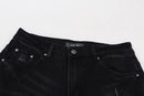 Calça Amiri Distressed Varsity Logo Jeans