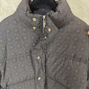 Jaqueta Chrome Hearts Monogram Print Puffer Black