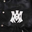 Jaqueta Amiri MA Hollywood bomber Leather Black