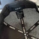 Boné Amiri Trucker Staggered Logo Preto