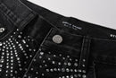 Bermuda Purple Brand Jeans Crystal Black