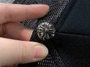 Boné Chrome Hearts Trucker Cemetery Preto/Branco